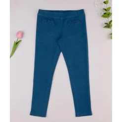 Sale Jegging niña azul denim con bolsillos Niña 2-10 Años·Vaqueros, Pantalones Y Petos|Niña·Niña 2-10 Años
