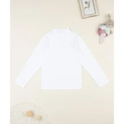 Jersey cuello alto blanco niño*Prenatal Hot