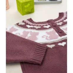 Best Jersey niña rosa con gatitos Niña·Bebé Niña 3-36 Meses|Bebé Niña 3-36 Meses·Jerséis Y Cardigans