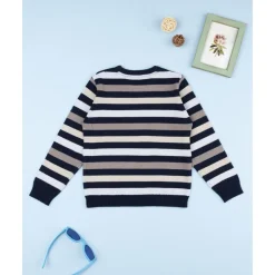 Hot Jersey niño multicolor de rayas Niño 2-10 Años·Jerséis Y Sudaderas|Niño·Niño 2-10 Años