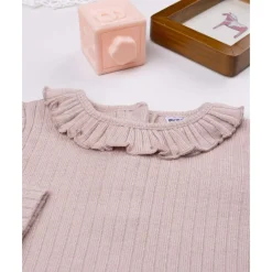 Jersey rosa de cuello alto para niña*Prenatal Online