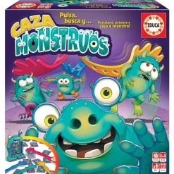 Juego de agilidad visual y rapidez: Caza Monstruos ㅤ*EDUCA BORRAS Discount
