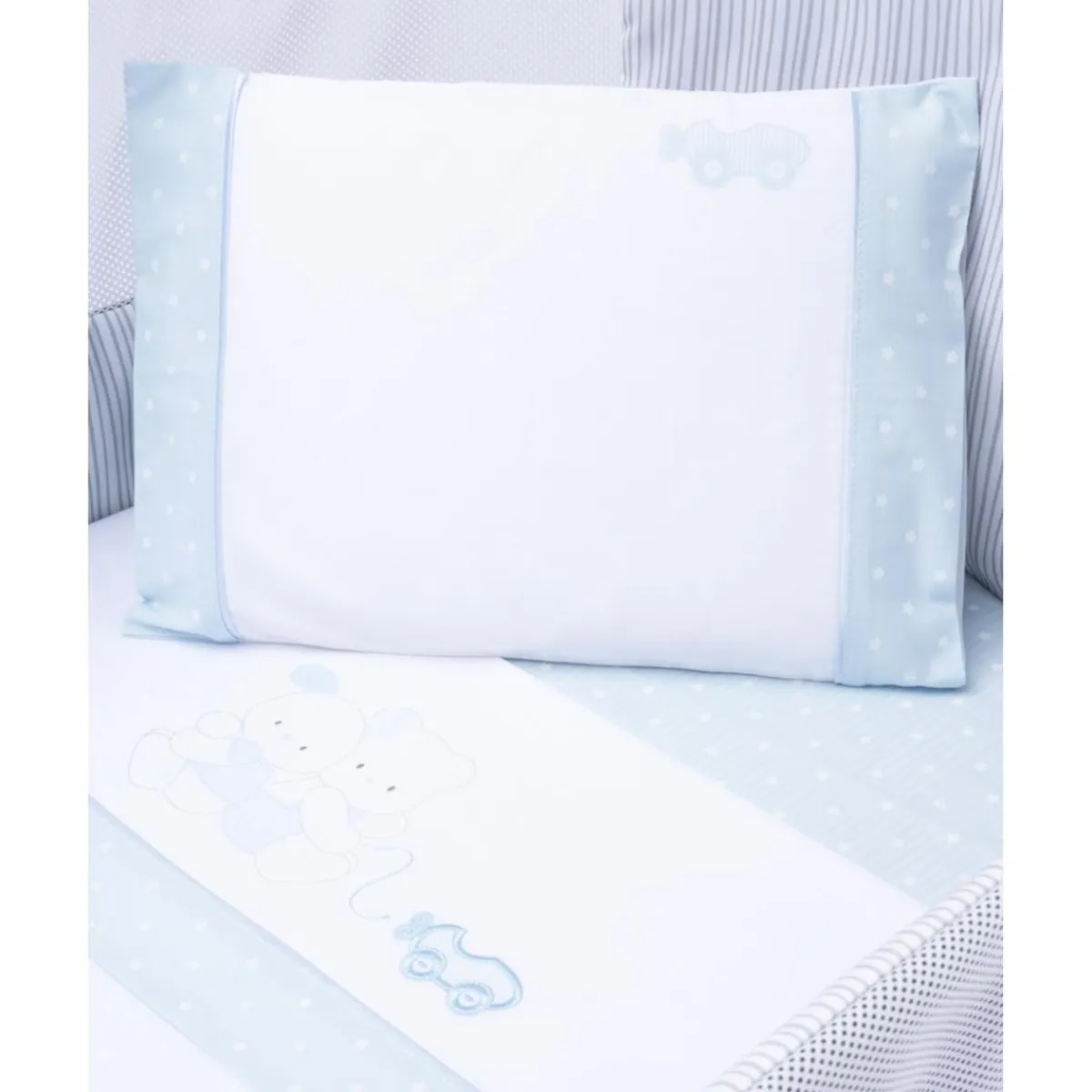 Juego de cuna 3 piezas azul*Prenatal