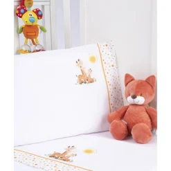 Juego de cuna 3 piezas unisex "Jirafas"*Prenatal Sale