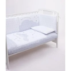 Sale Juego de Cuna 4 Piezas Unisex "Hipopótamo" Ropa De Cama·Sábanas Y Mantas|Recién Nacido·Ropa De Cama