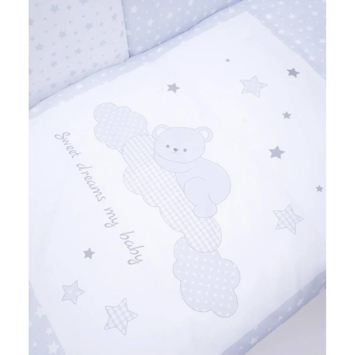 Sale Juego de Cuna 4 Piezas Unisex "Hipopótamo" Ropa De Cama·Sábanas Y Mantas|Recién Nacido·Ropa De Cama