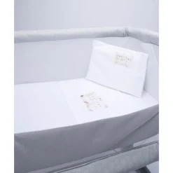 Juego de Sábanas Cuna 3 Piezas "Ositos" (Niña)*Prenatal Clearance