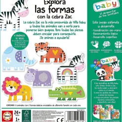 Outlet Juego educativo de encajables de animales para estimular coordinación y desarrollo cognitivo ㅤ Juegos Y Puzzles|Friki Zone