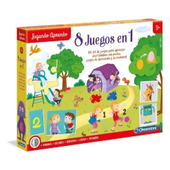 Jugando aprendo - 8 juegos en 1*CLEMENTONI
