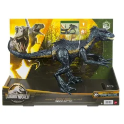 Jurassic World - Figura de dinosaurio Jurassic World Indoraptor con equipo de ataque y seguimiento ㅤ*MATTEL Hot