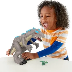 New Jurassic World - Imaginext Indominus Rex Coleccionables Y Mini Mundos
