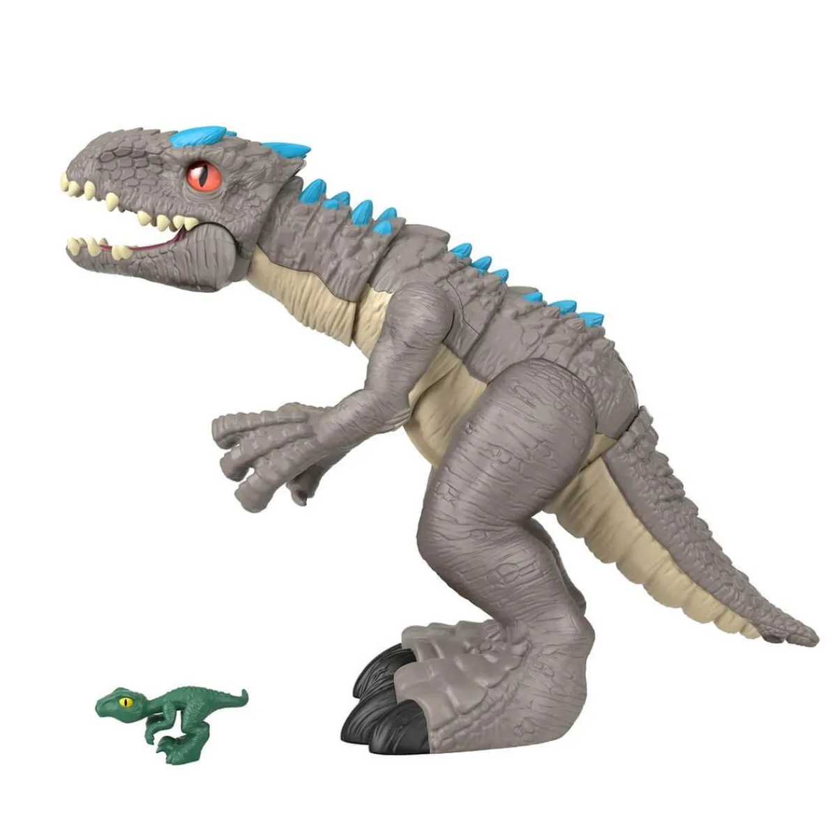 New Jurassic World - Imaginext Indominus Rex Coleccionables Y Mini Mundos