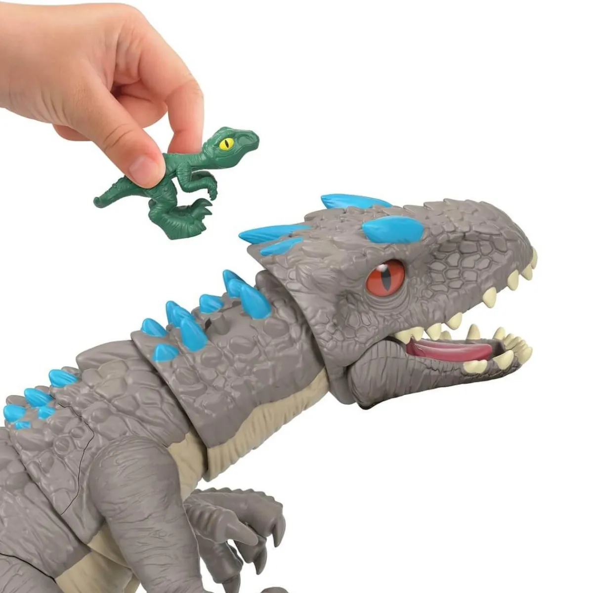 New Jurassic World - Imaginext Indominus Rex Coleccionables Y Mini Mundos