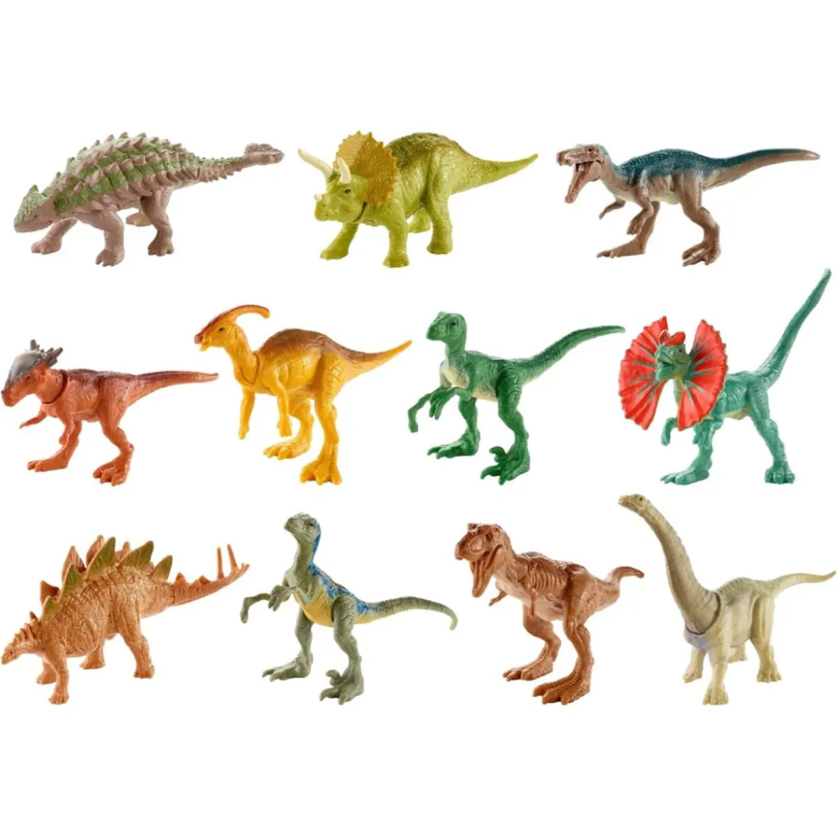 - Mini dinosaurio de acción (varios modelos)*JURASSIC WORLD