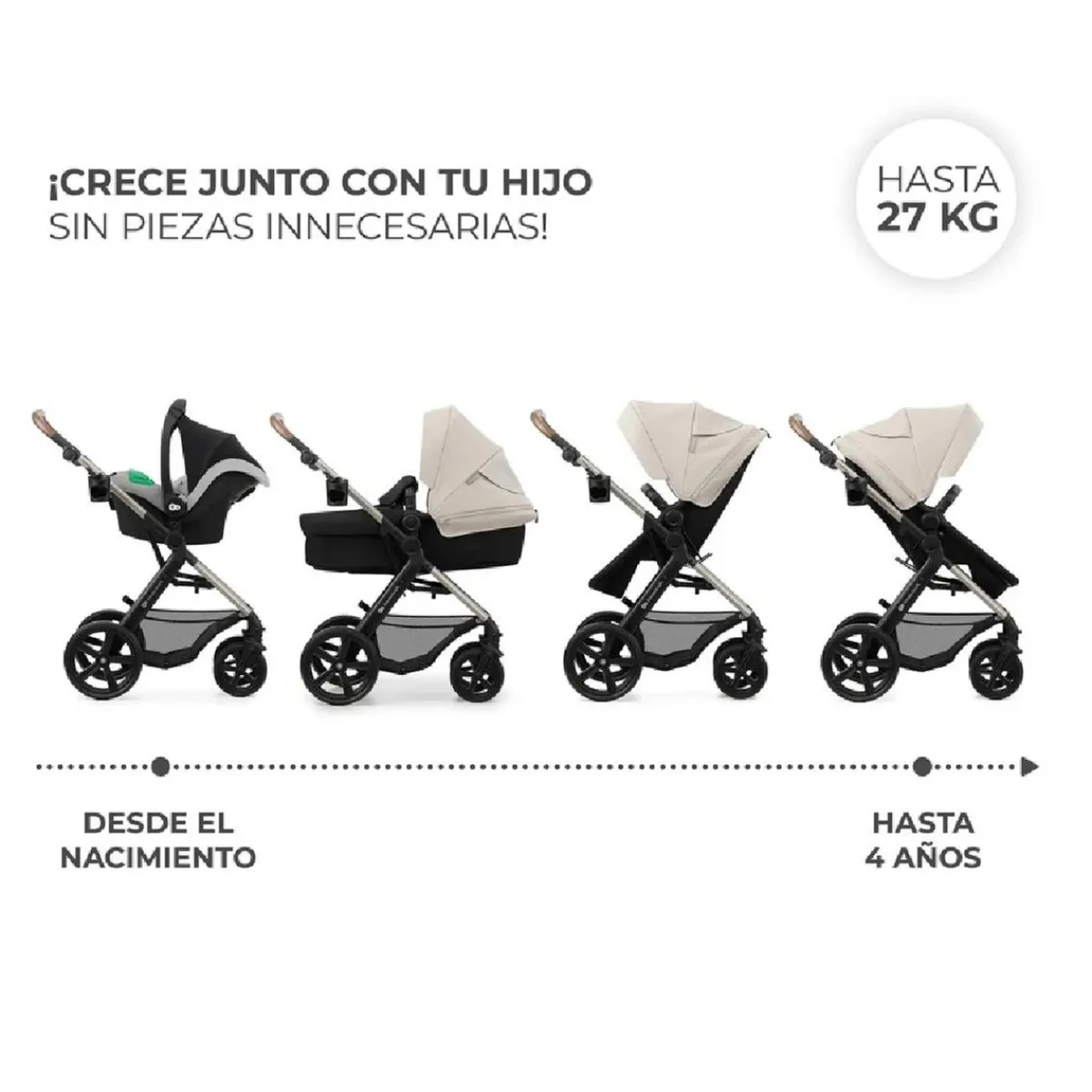 - Trio Moov 2 Moonlight Grey*KINDERKRAFT Hot