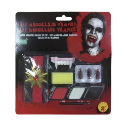 Kit Maquillaje Vampiro Disfraces|Halloween