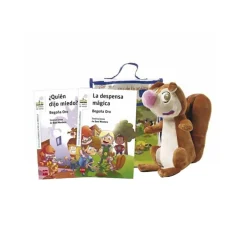 La pandilla de la ardilla - Pack 2 libros y peluche de Rasi*SM Online