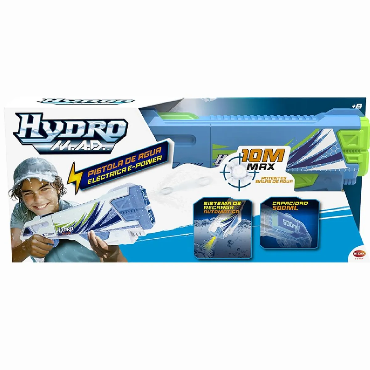 New Lanzador de agua Hydro Mad Blaster Juguetes De Verano