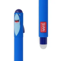 Legami - Bolígrafo de gel borrable con punta de 0,7 mm, tinta azul y tema de tiburón ㅤ*TOYS "R" US Hot