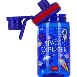 Legami - Botella infantil espacial ligera, cierre hermético y sin BPA, 400 ml.*TOYS "R" US Sale