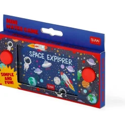 Legami - Mini juego de agua portátil con anillos y tema espacial ㅤ*TOYS 