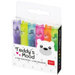 Legami - Set de 6 mini subrayadores Teddy's Moon*TOYS "R" US Sale