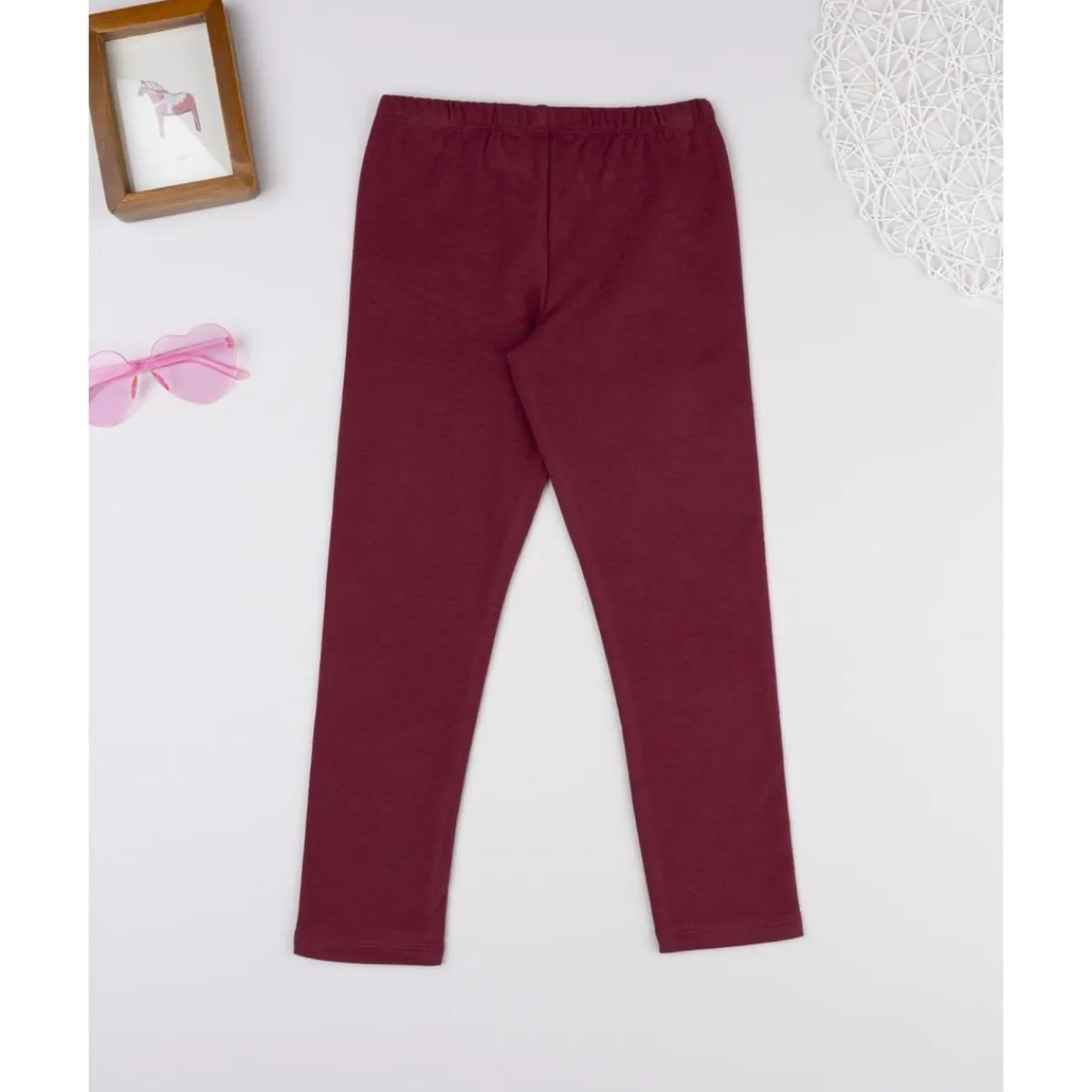 Legging de niña burdeos*Prenatal Online