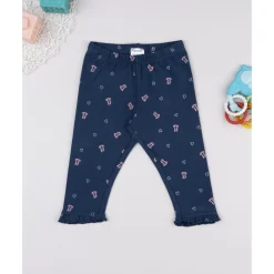 Discount Leggings azules con lazos y corazones para niña Niña·Bebé Niña 3-36 Meses|Bebé Niña 3-36 Meses·Leggings Y Faldas