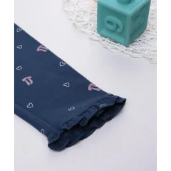 Discount Leggings azules con lazos y corazones para niña Niña·Bebé Niña 3-36 Meses|Bebé Niña 3-36 Meses·Leggings Y Faldas