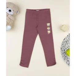 Leggings niña rosa antiguo con estampado animal*Prenatal Online