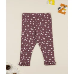 Sale Leggings niña rosa antiguo con estampado floral Niña·Bebé Niña 3-36 Meses|Bebé Niña 3-36 Meses·Leggings Y Faldas
