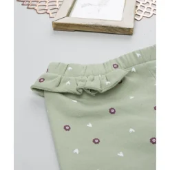 Leggings niña verdes con estampado floral Niña·Niña 2-10 Años|Niña 2-10 Años·Leggings Y Faldas