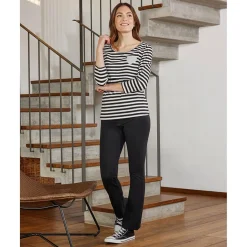 Leggings Premamá Flare Negro*Prenatal Clearance