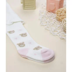 Leotardo niña – ositos bordados all over*Prenatal Hot