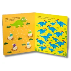 Libro con pinturas de cera (varios modelos)*TOYS 