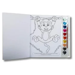 Libro para colorear con acuarelas (varios modelos)*TOYS 