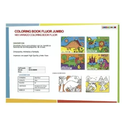 Libro para colorear flúor dinos (varios modelos)*TOYS "R" US