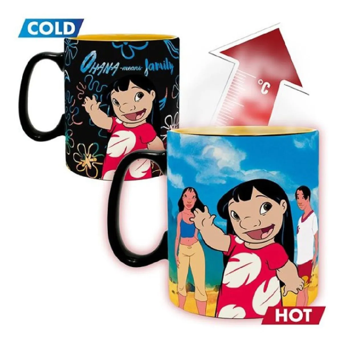 Lilo y Stitch - Taza Térmica Mágica 460 ml*ABYSSE CORP New