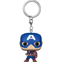 Best Llavero Funko Pocket Pop! - Marvel - Capitán América Friki Zone