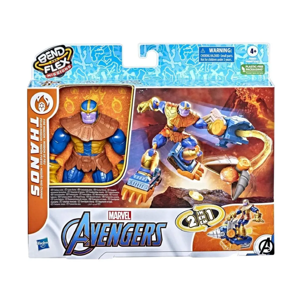 Online Los Vengadores - Thanos - Figura Bend and Flex Figuras De Acción