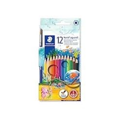 Clearance Lápices de acuarela en estuche, pack de 12 unidades ㅤ Material Escolar