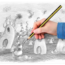 Lápiz Jumbo con Goma de Borrar y Sacapuntas*TOYS 