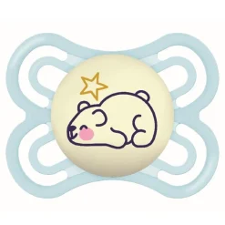 Best - Chupete Perfect Night silicona brillante 2-6 meses azulㅤ Biberones Y Chupetes·Chupetes