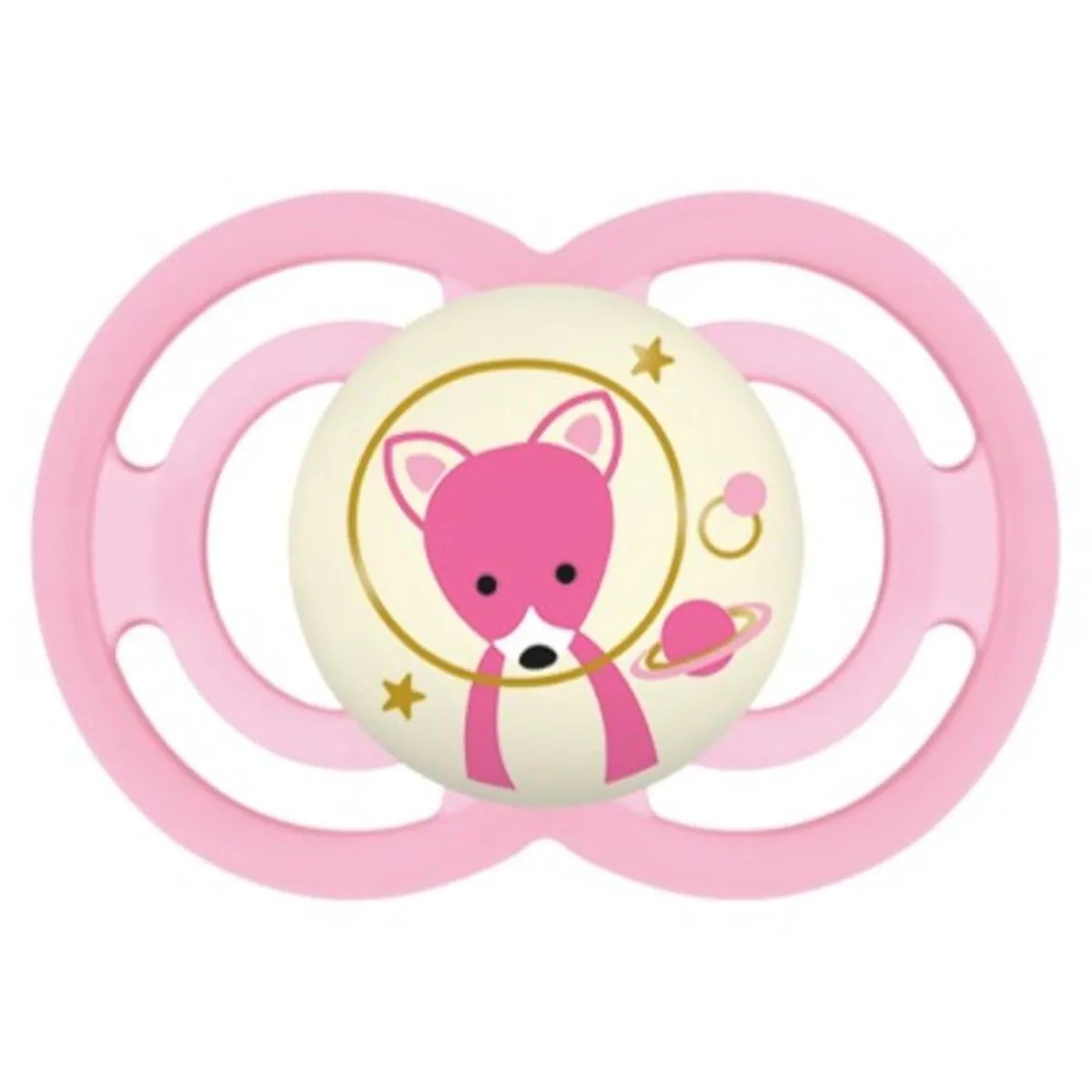 Hot - Chupete Perfect Night silicona brillante +6 meses rosa Biberones Y Chupetes·Chupetes