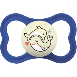 Hot - Chupete Supreme Night silicona mate +6 meses azul Biberones Y Chupetes·Chupetes