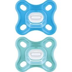 Discount - Pack 2 chupetes Comfort silicona 0-3 meses azul Biberones Y Chupetes·Chupetes