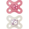 New - Pack 2 chupetes Start silicona mate 0-2 meses rosa Biberones Y Chupetes·Chupetes