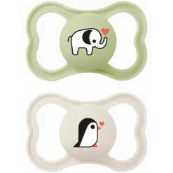 Sale - Pack 2 chupetes Supreme silicona mate +6 meses neutro Biberones Y Chupetes·Chupetes