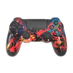 Online Mando Bluetooth inalámbrico para PS4 negro Videojuegos