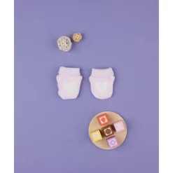 Clearance Manoplas de felpa rosa para recién nacida Primeras Salidas·Gorros, Viseras Y Manoplas|Recién Nacido·Primeras Salidas